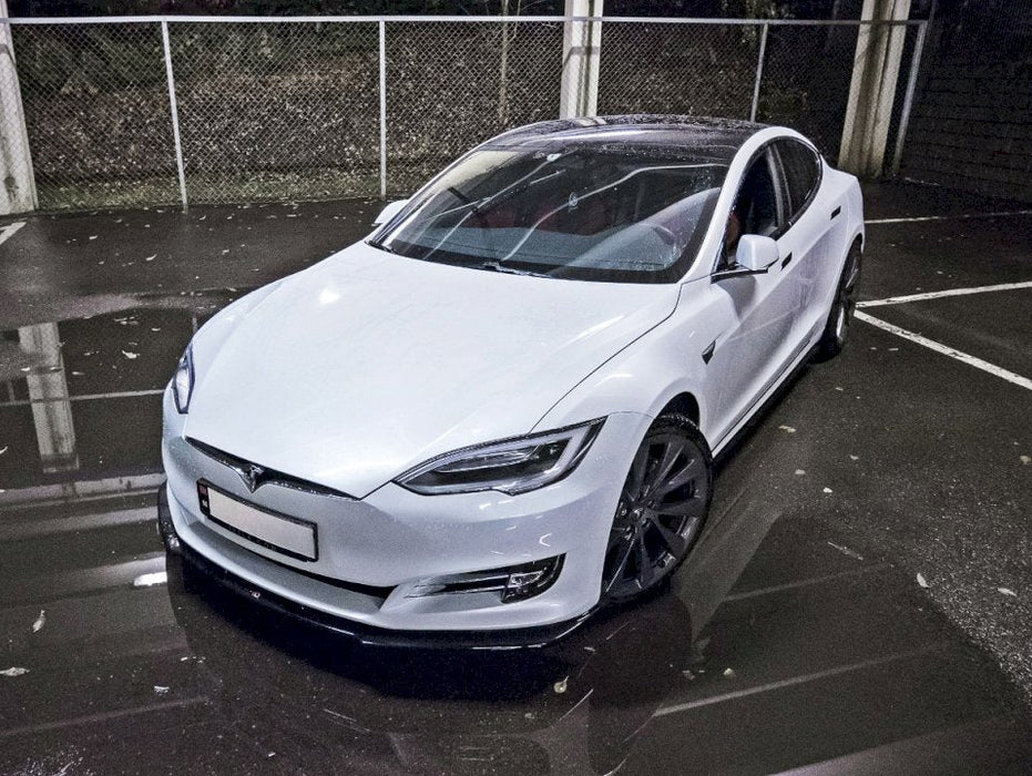 FRONT SPLITTER V.1 TESLA MODEL S FACELIFT (2016-)