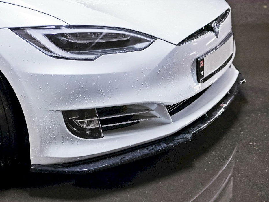 FRONT SPLITTER V.1 TESLA MODEL S FACELIFT (2016-)