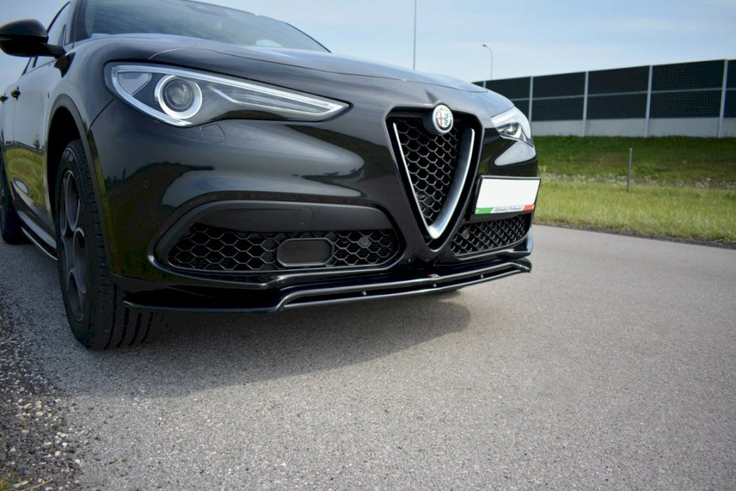 FRONT SPLITTER V.2 ALFA ROMEO STELVIO (2016-2020)