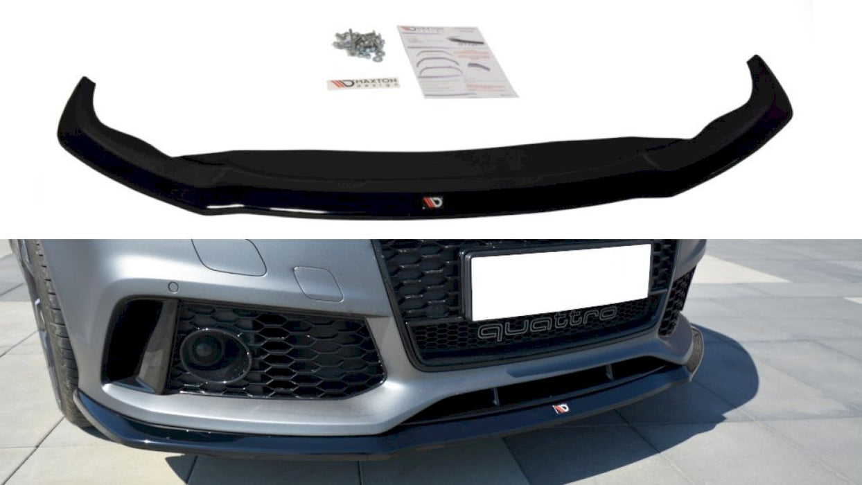 FRONT SPLITTER V.2 AUDI RS7 FACELIFT (2014-2017)