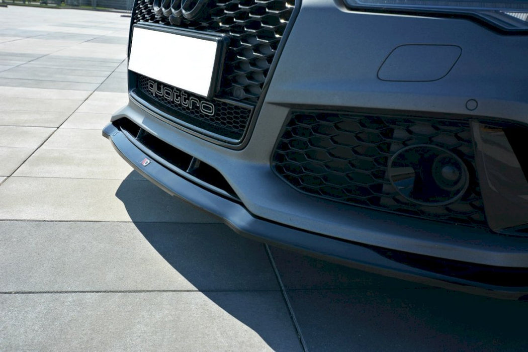 FRONT SPLITTER V.2 AUDI RS7 FACELIFT (2014-2017)