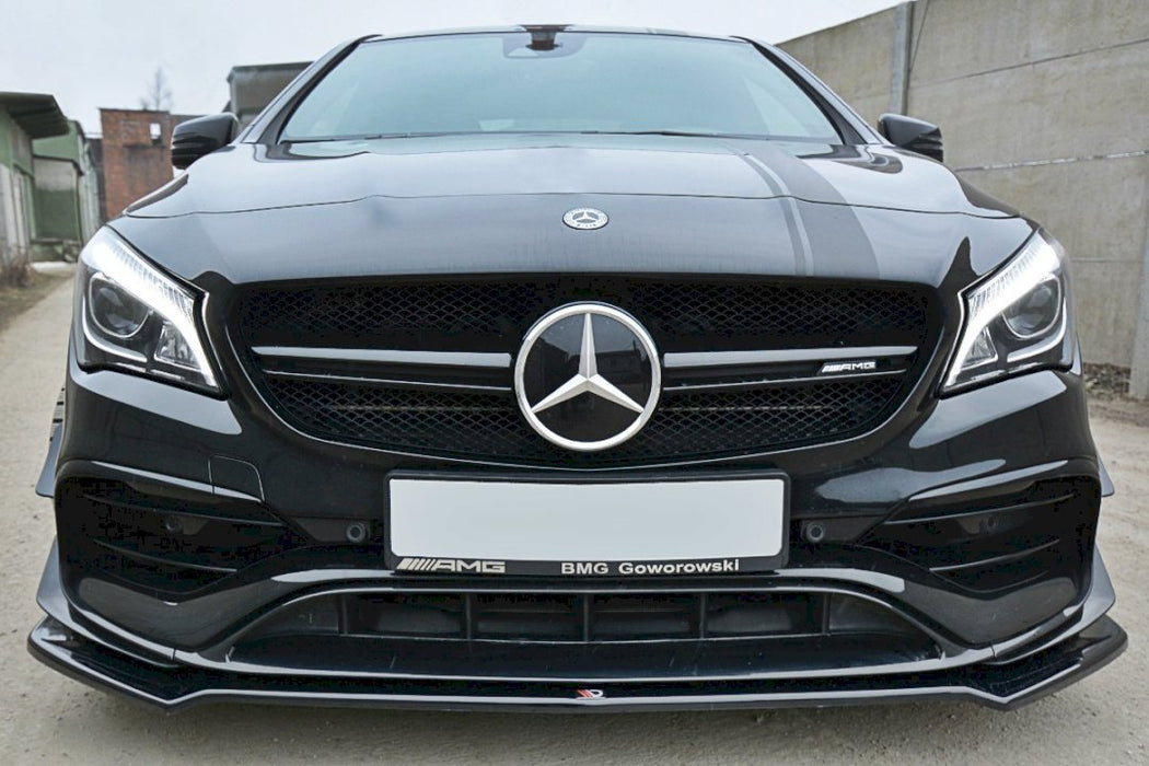 FRONT SPLITTER V.2 MERCEDES CLA 45 AMG C117 (FACELIFT) (2017-UP)