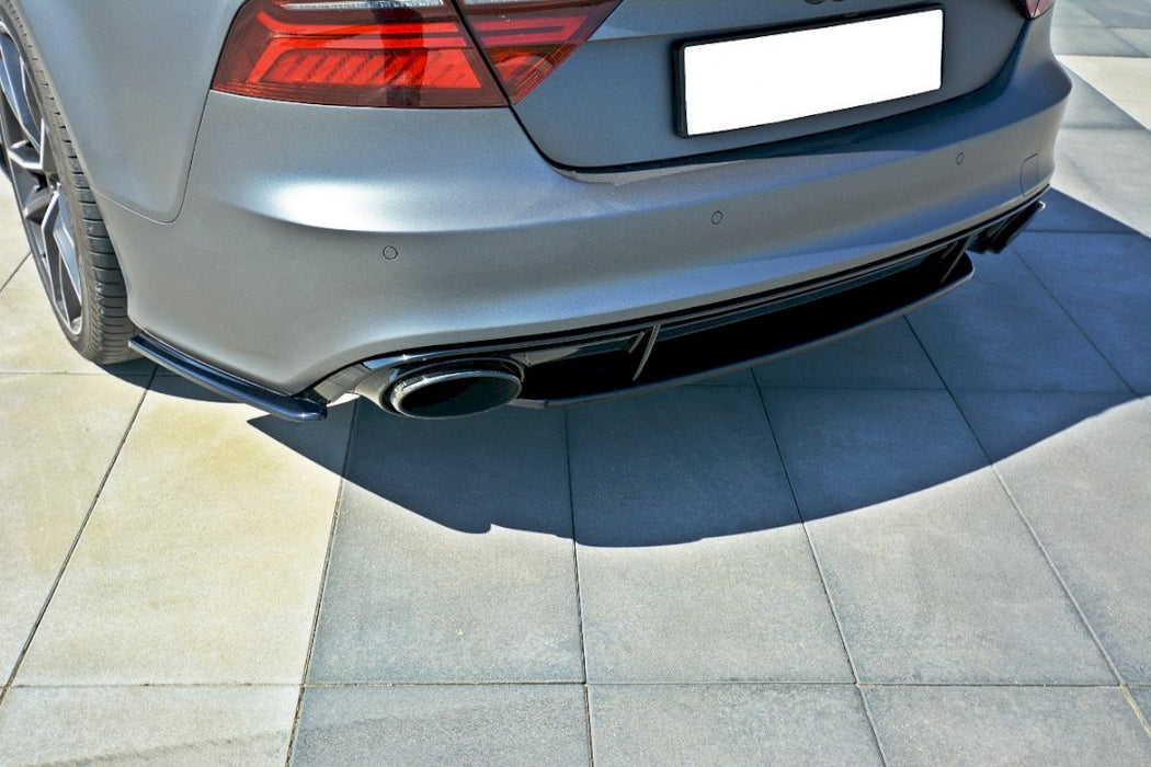 CENTRAL REAR SPLITTER AUDI RS7 FACELIFT (2014-2017)