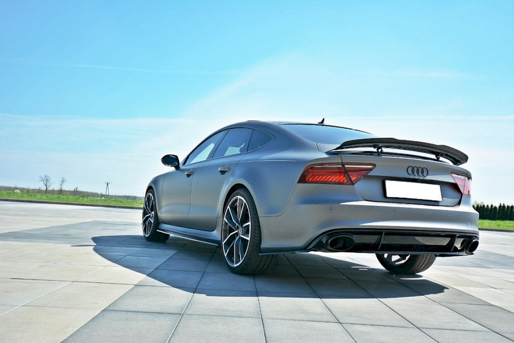 CENTRAL REAR SPLITTER AUDI RS7 FACELIFT (2014-2017)