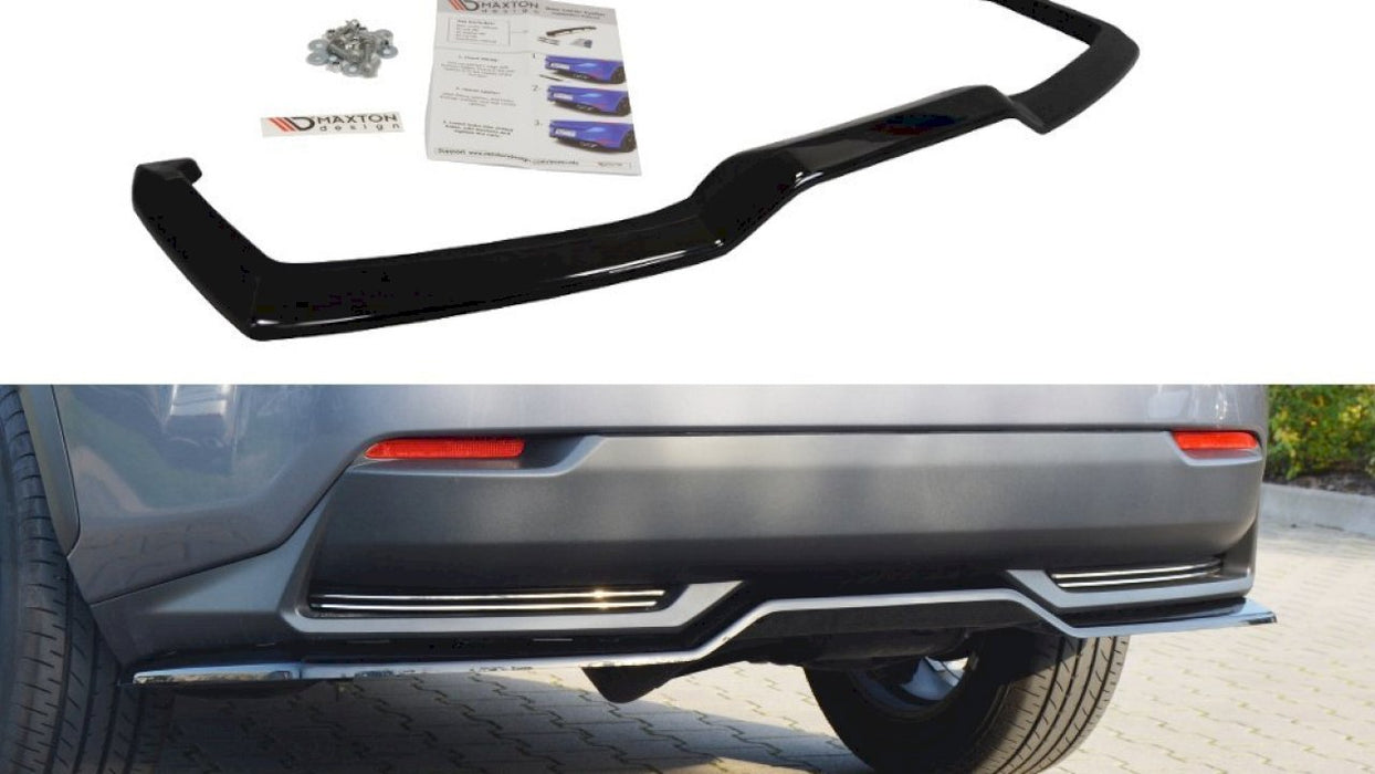 CENTRAL REAR SPLITTER LEXUS NX MK1 H (WITHOUT VERTICAL BARS) (2014- 2017)