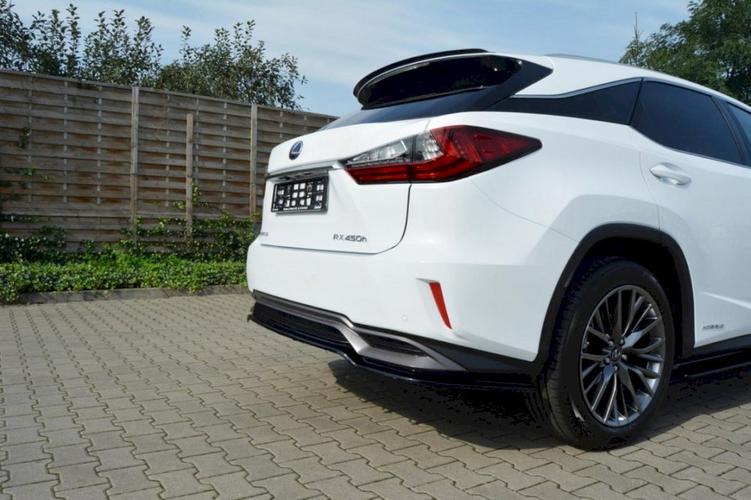 CENTRAL REAR SPLITTER LEXUS RX MK4 H (WITHOUT VERTICAL BARS)