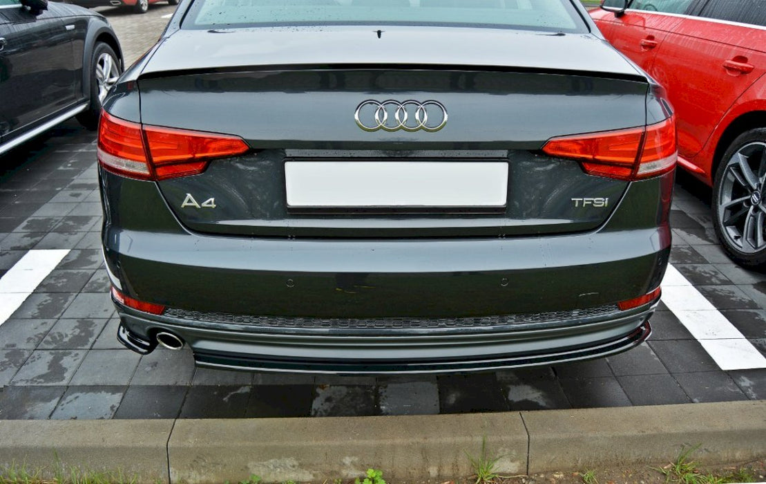 REAR SPLITTER AUDI A4 B9 S-LINE SEDAN (2015 - UP)