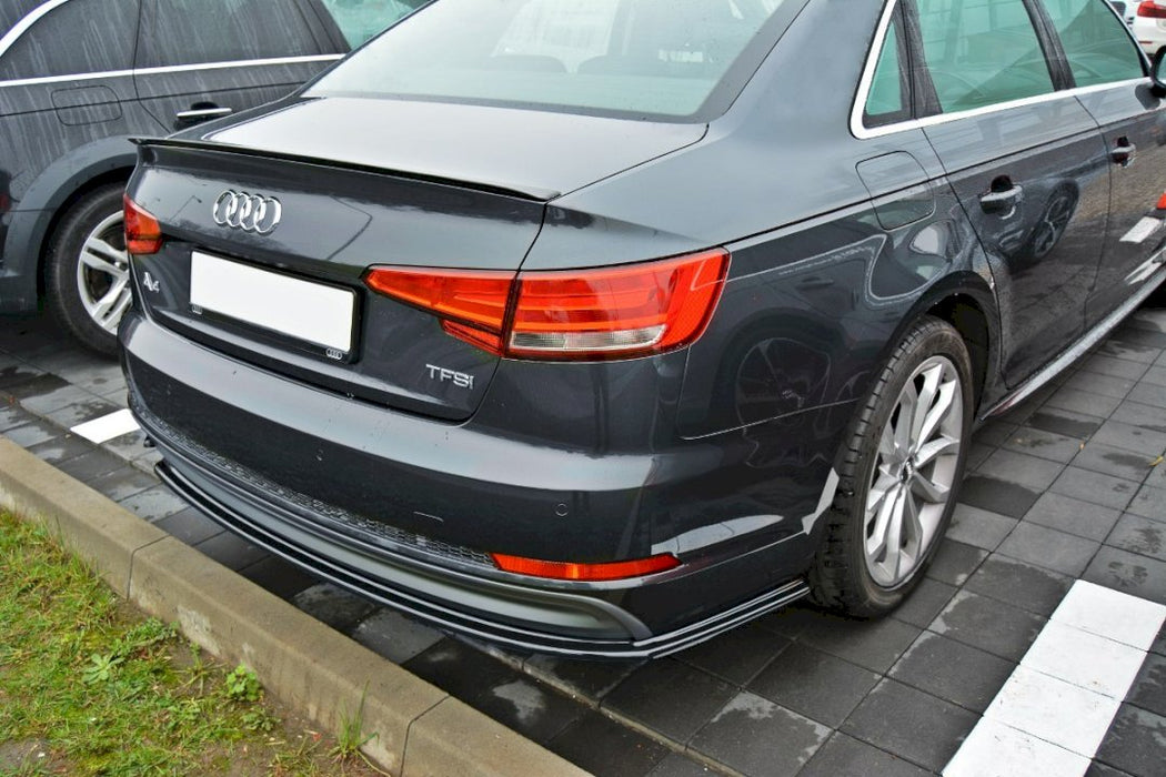 REAR SPLITTER AUDI A4 B9 S-LINE SEDAN (2015 - UP)