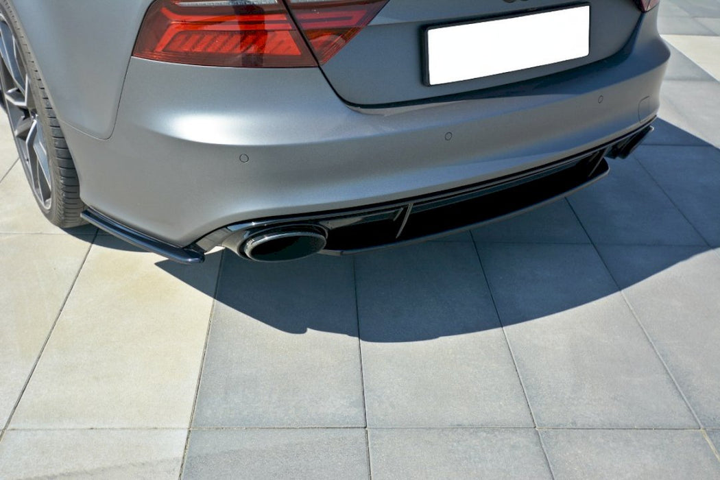 REAR SIDE SPLITTERS AUDI RS7 FACELIFT (2014-2017)