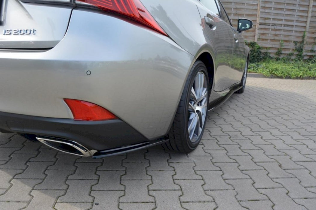 REAR SIDE SPLITTERS LEXUS IS MK3 FACELIFT T (2016-UP)