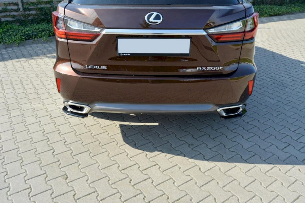 REAR SIDE SPLITTERS LEXUS RX MK4 T