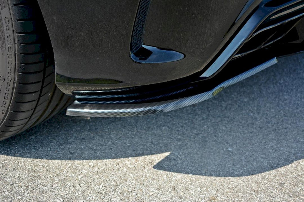 REAR SIDE SPLITTERS MERCEDES A W176 AMG FACELIFT