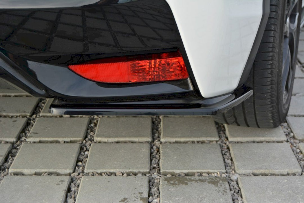 REAR SIDE SPLITTERS HONDA CIVIC MK9 FACELIFT 2014-2017