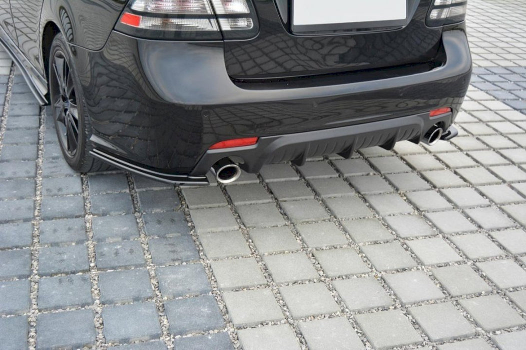 REAR SIDE SPLITTERS SAAB 9-3 AERO MK2 FACELIFT (2007-11)