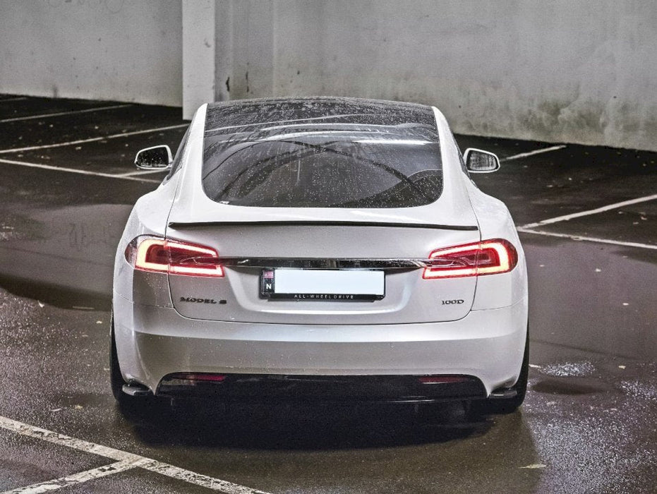 REAR SIDE SPLITTERS TESLA MODEL S FACELIFT (2016-)