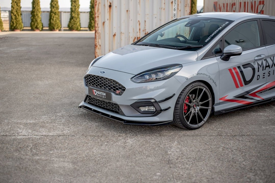 FRONT SPLITTER V.7 FORD FIESTA MK8 ST / ST-LINE (2017-)