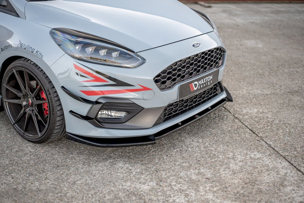 FRONT SPLITTER V.7 FORD FIESTA MK8 ST / ST-LINE (2017-)