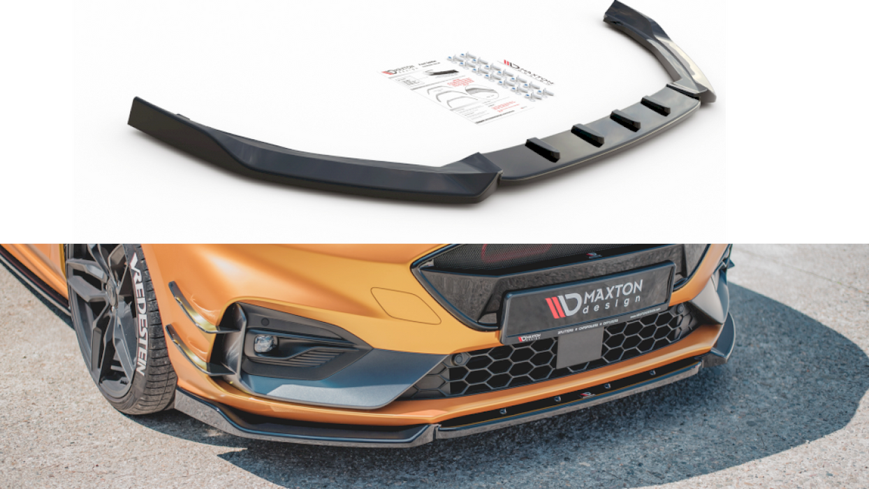MAXTON DESIGN FRONT SPLITTER V7 FORD FOCUS MK4 ST/ ST-LINE