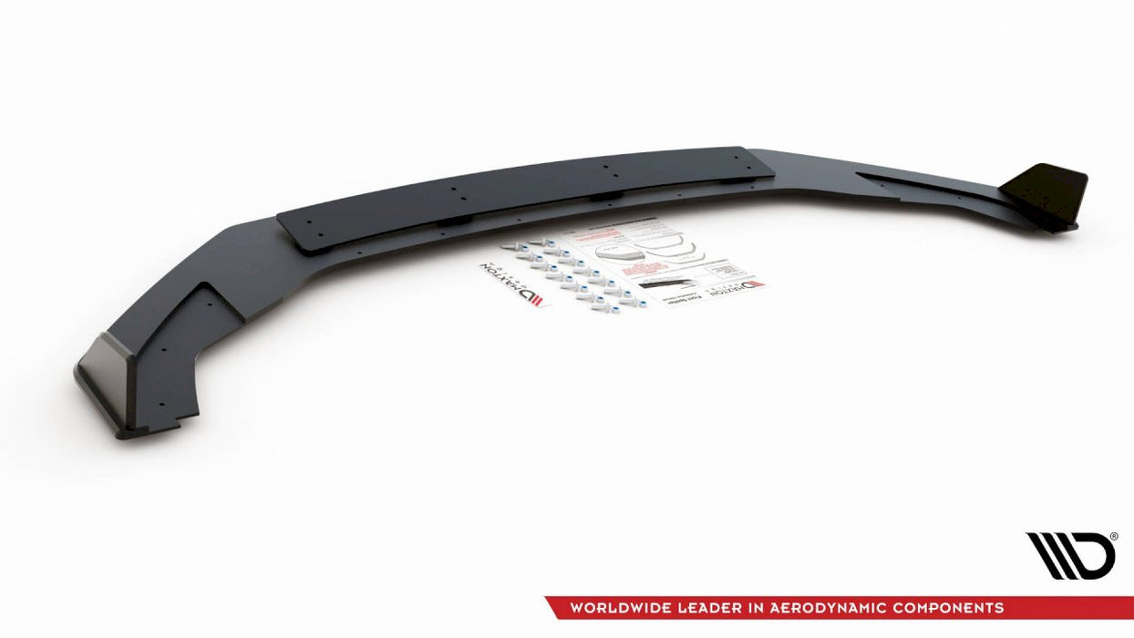 MAXTON RACING FRONT SPLITTER V.2 VW GOLF 7 R / R-LINE FACELIFT