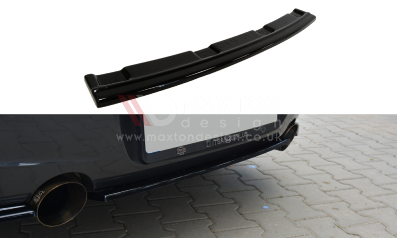 CENTRAL REAR SPLITTER BMW 1 F20/F21 M-POWER (WITHOUT VERTICAL BARS)