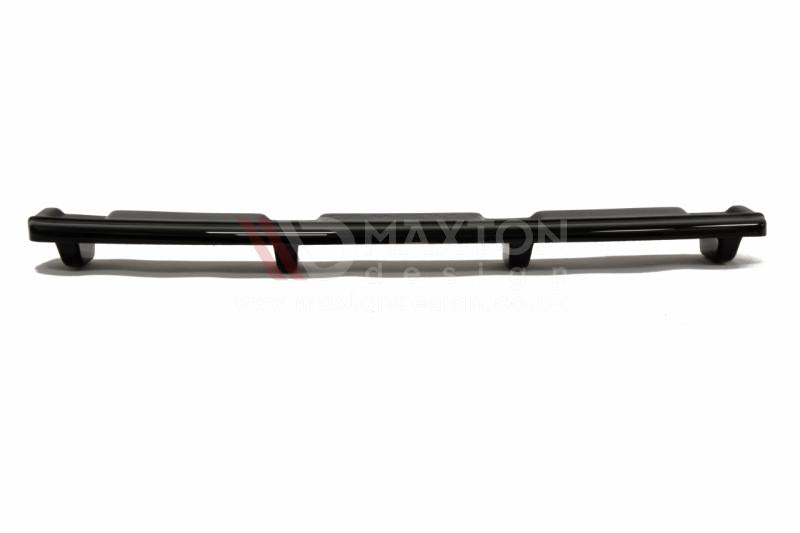 CENTRAL REAR SPLITTER BMW 1 F20/F21 M-POWER (WITH VERTICAL BARS)