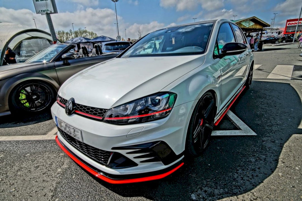 Front Splitter VW GOLF MK7 GTI Clubsport (2016-2017