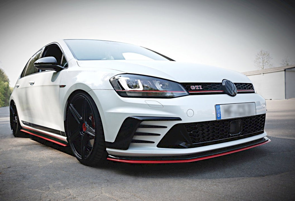 Front Splitter VW GOLF MK7 GTI Clubsport (2016-2017