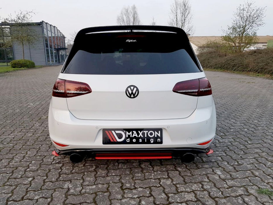 Central Rear Splitter VW GOLF MK7 GTI Clubsport (2016-2017)