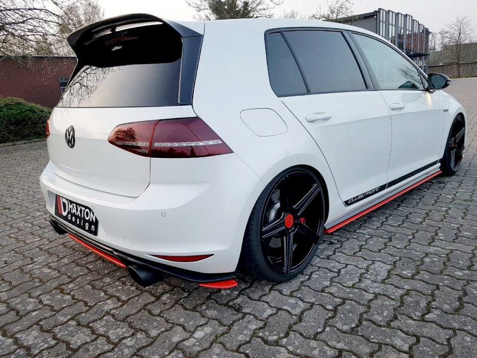 Rear Side Splitters VW GOLF MK7 GTI Clubsport (2016-2017)