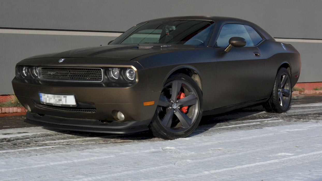 FRONT SPLITTER DODGE CHALLENGER MK3 PHASE-1 SRT8 COUPE (2008-14)