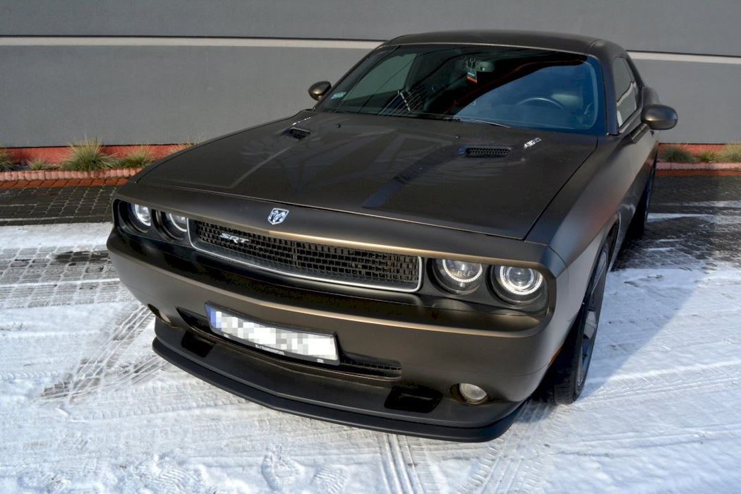 FRONT SPLITTER DODGE CHALLENGER MK3 PHASE-1 SRT8 COUPE (2008-14)