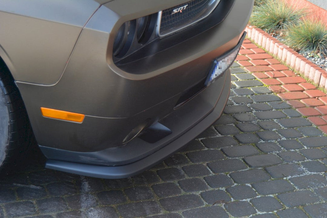 FRONT SPLITTER DODGE CHALLENGER MK3 PHASE-1 SRT8 COUPE (2008-14)