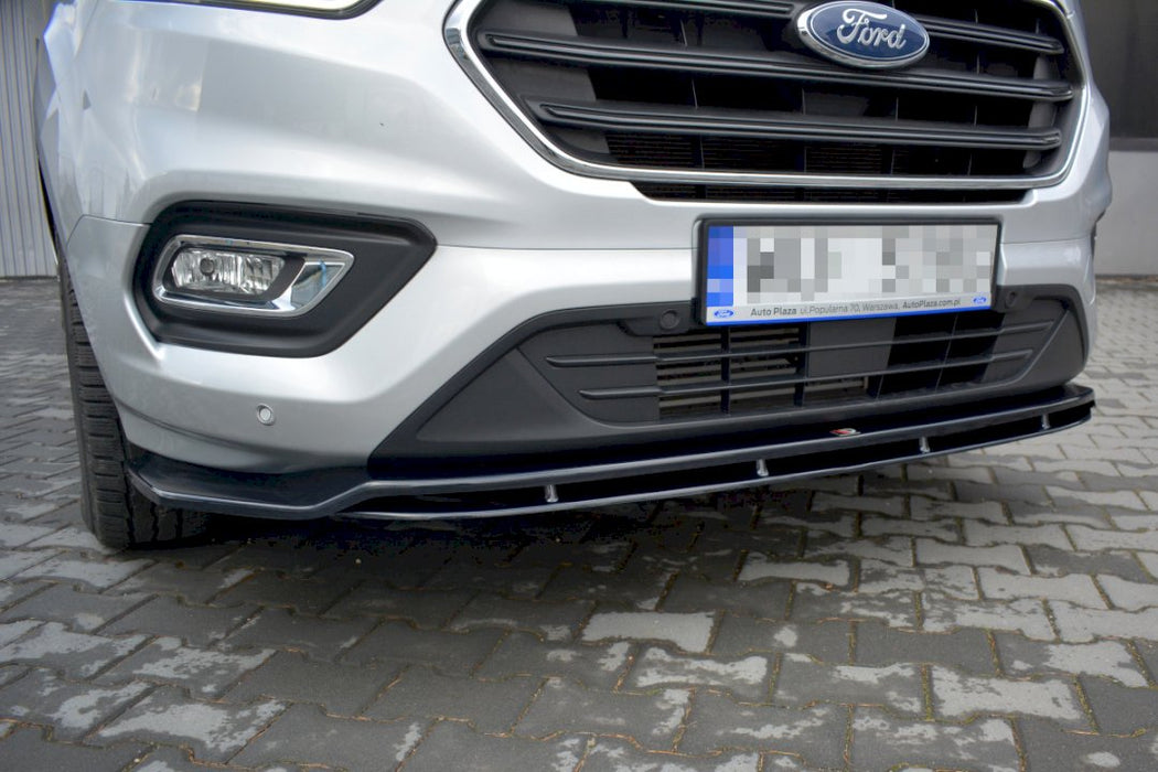 FRONT SPLITTER FORD TRANSIT CUSTOM MK 1 FACELIFT (2018-UP)