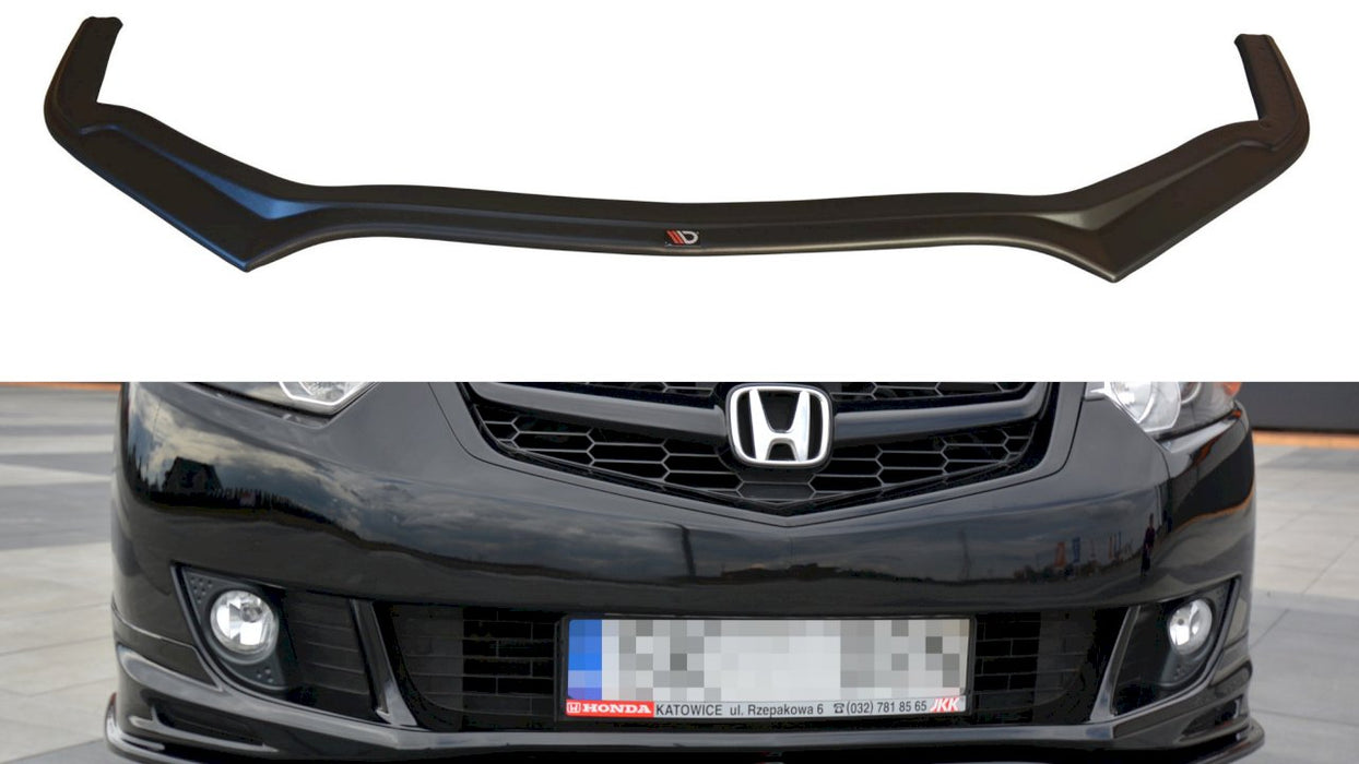 FRONT SPLITTER HONDA ACCORD MK8 TYPE-S (CU-SERIES) PRE-FACELIFT SEDAN (2009-2011)