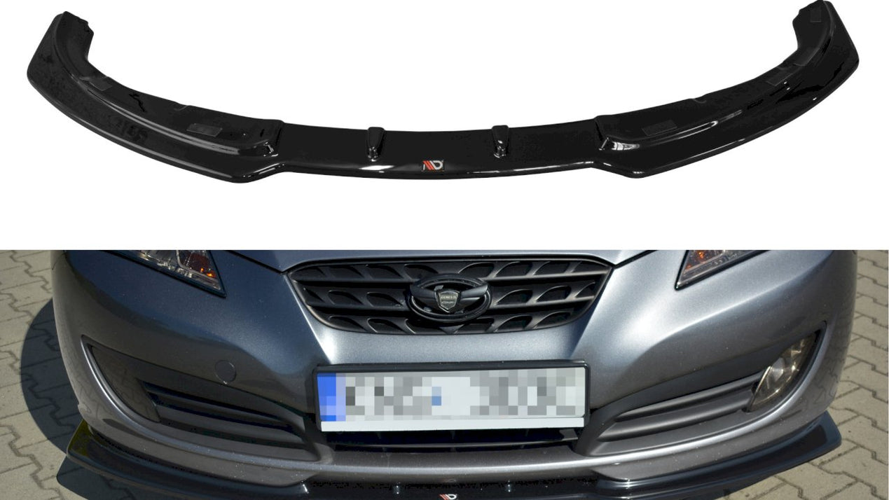 FRONT SPLITTER HYUNDAI GENESIS MK1 COUPE (2009-2012) — Emerald Struts