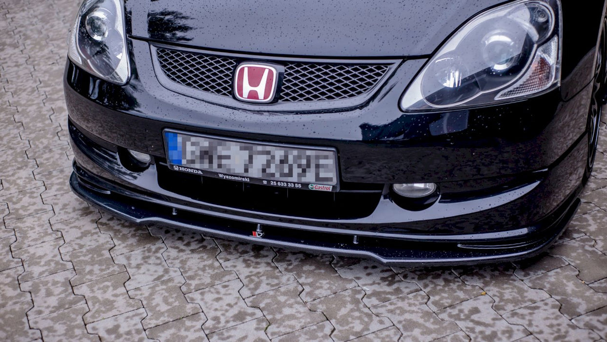 FRONT SPLITTER V.1 HONDA CIVIC EP3 (MK7) TYPE-R/S FACELIFT (2004-2006)