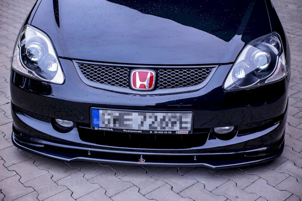 FRONT SPLITTER V.1 HONDA CIVIC EP3 (MK7) TYPE-R/S FACELIFT (2004-2006)
