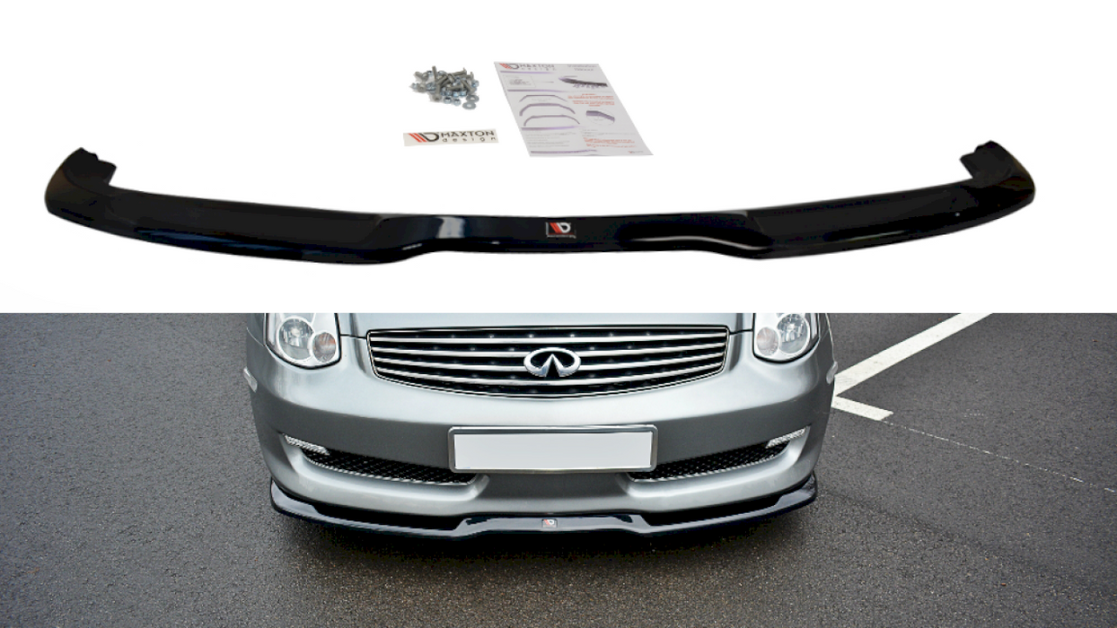 FRONT SPLITTER V.1 INFINITI G35 COUPE (2003-2007)