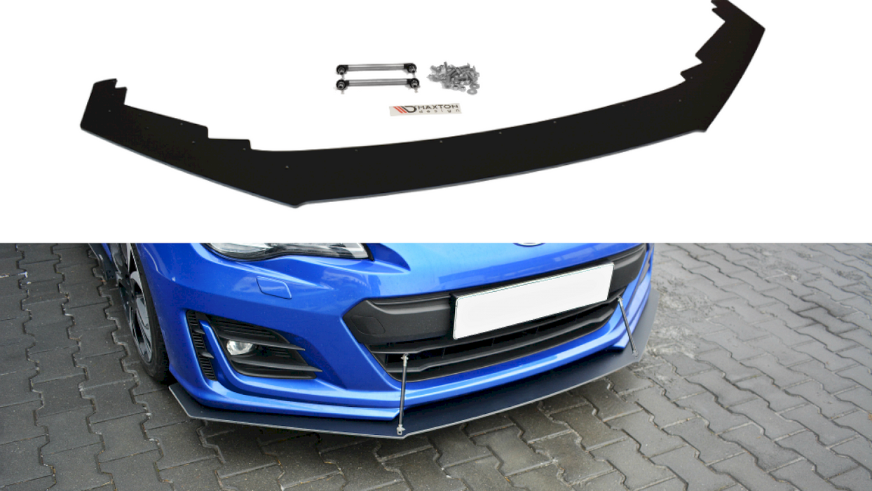 FRONT RACING SPLITTER V.1 SUBARU BRZ FACELIFT 2017-UP