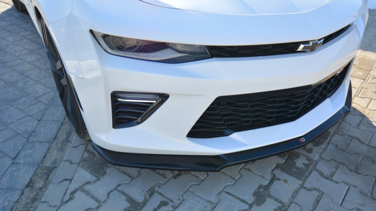 FRONT SPLITTER V.2 CHEVROLET CAMARO 6TH-GEN. PHASE-I 2SS COUPE (2016-18)