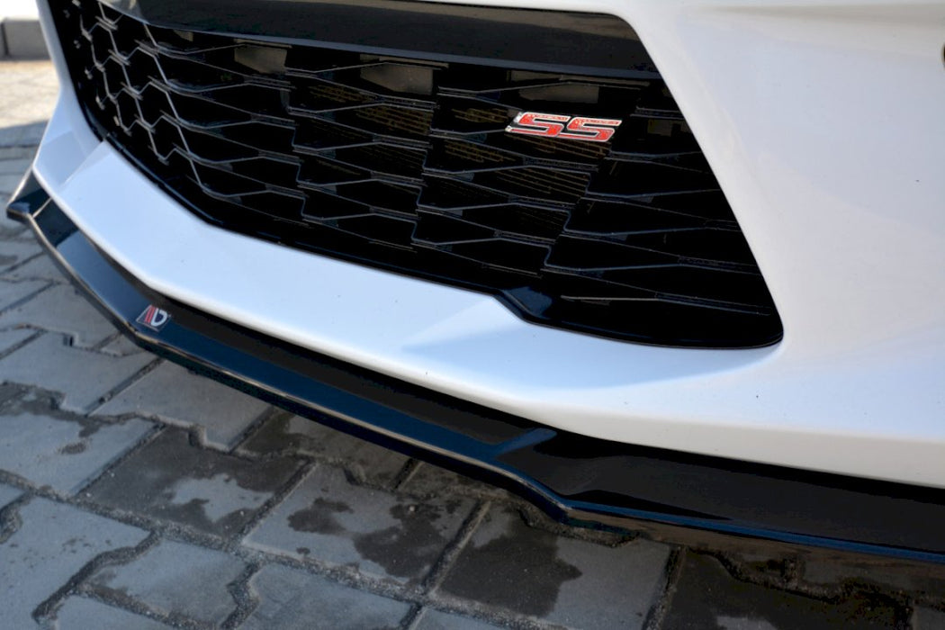 FRONT SPLITTER V.2 CHEVROLET CAMARO 6TH-GEN. PHASE-I 2SS COUPE (2016-18)