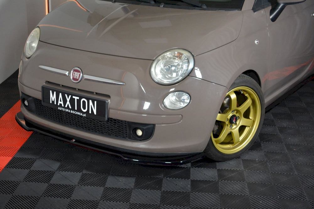 FRONT SPLITTER V.2 FIAT 500 PRE-FACELIFT (2007-2014)