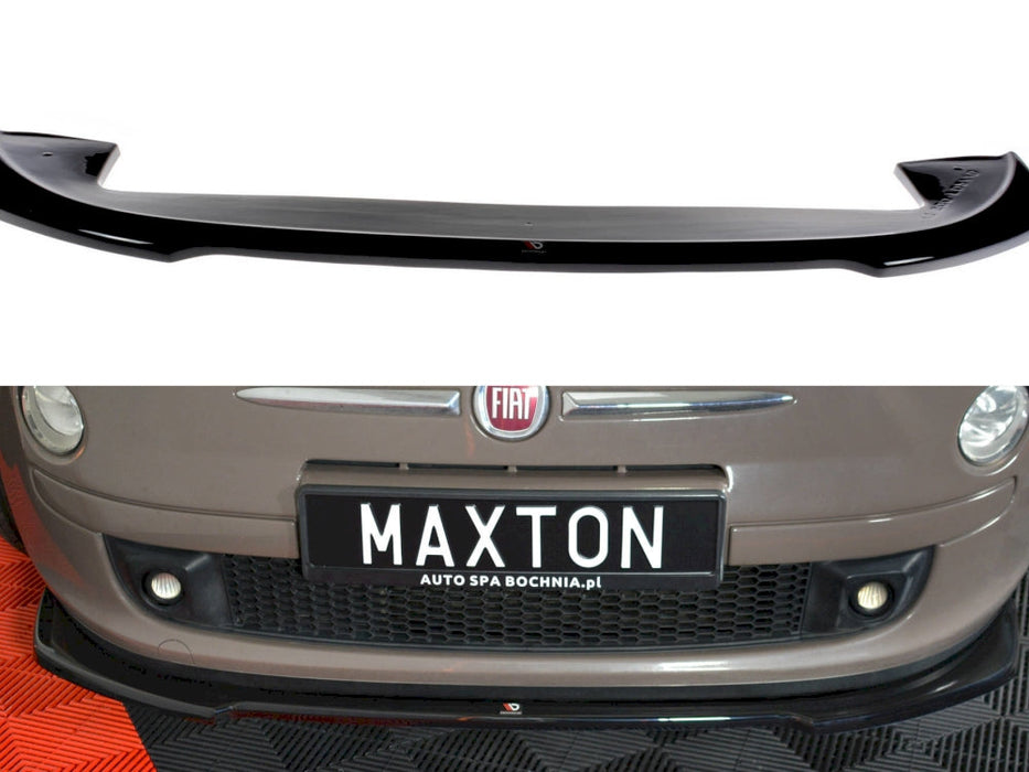 FRONT SPLITTER V.2 FIAT 500 PRE-FACELIFT (2007-2014)