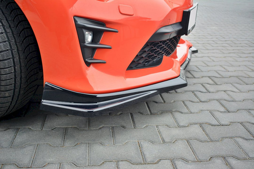 FRONT SPLITTER V.2 TOYOTA GT86 FACELIFT 2017-UP