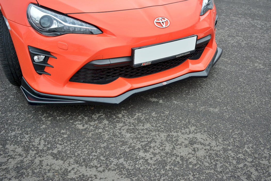 FRONT SPLITTER V.2 TOYOTA GT86 FACELIFT 2017-UP