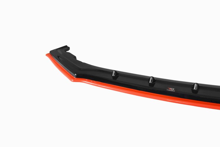 FRONT SPLITTER (BLACK & RED) V.4 SUBARU BRZ FACELIFT 2017-UP