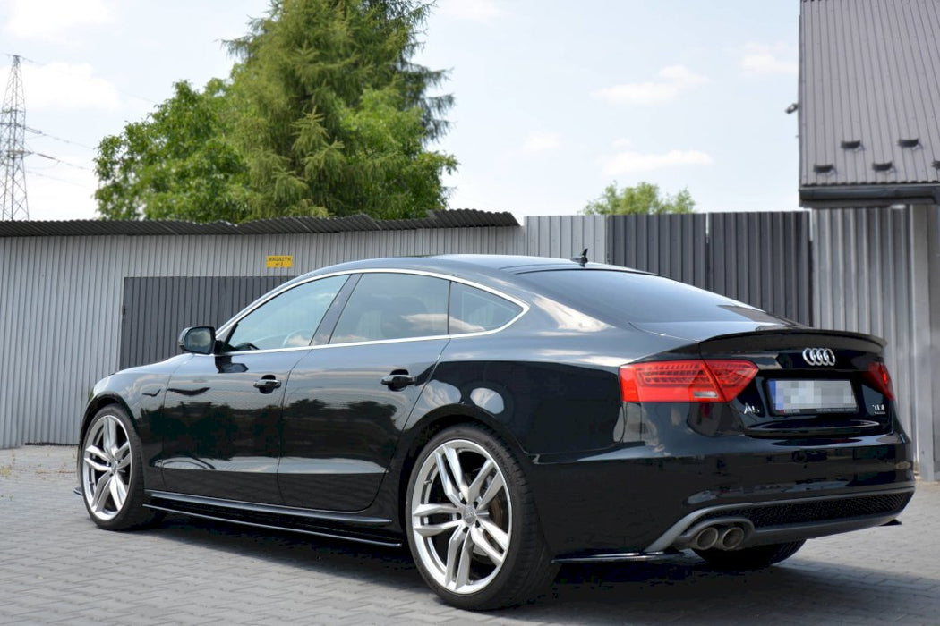 REAR SIDE SPLITTERS AUDI A5 SPORTBACK S-LINE MK1 FACELIFT (8T) (2011-2016)