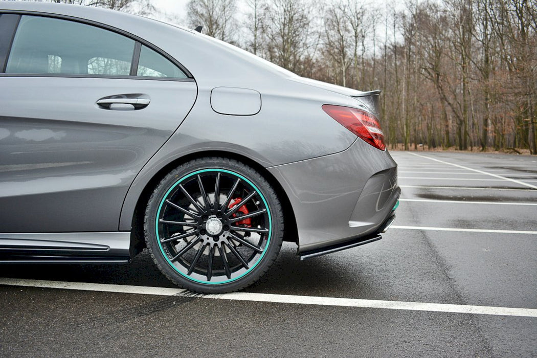 REAR SIDE SPLITTERS MERCEDES-BENZ CLA C117 AMG-LINE FACELIFT (2017-UP)