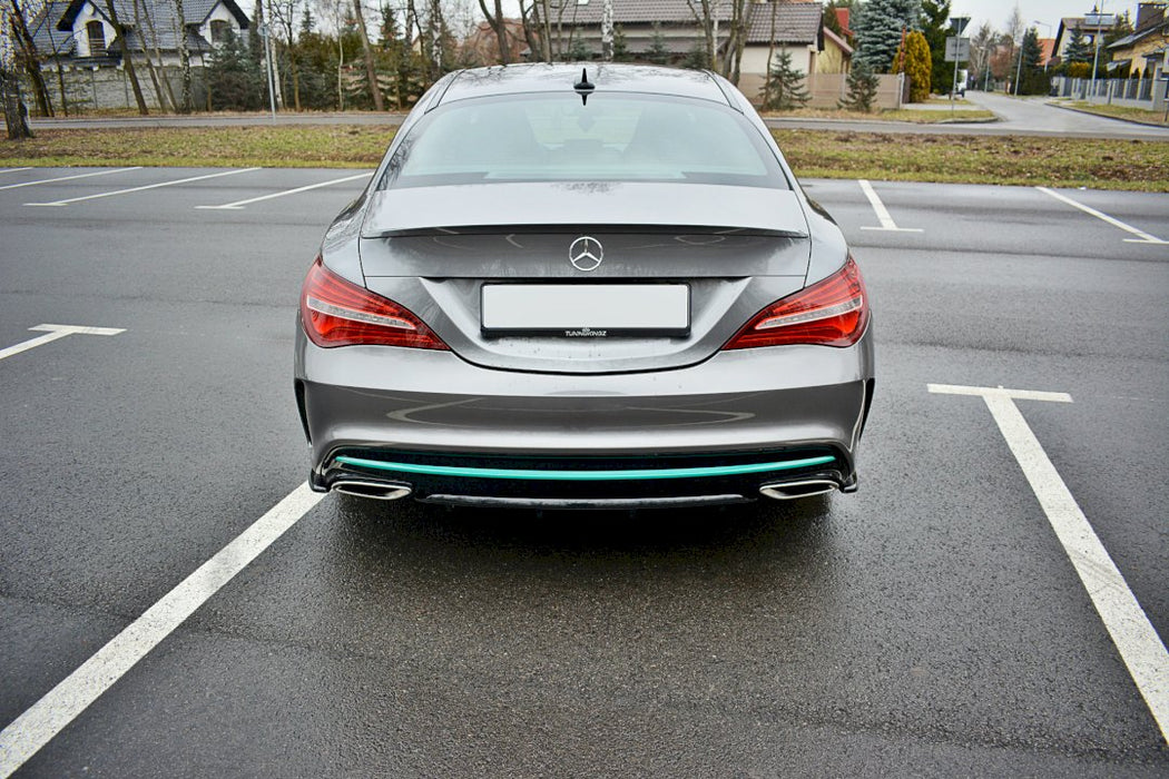 REAR SIDE SPLITTERS MERCEDES-BENZ CLA C117 AMG-LINE FACELIFT (2017-UP)