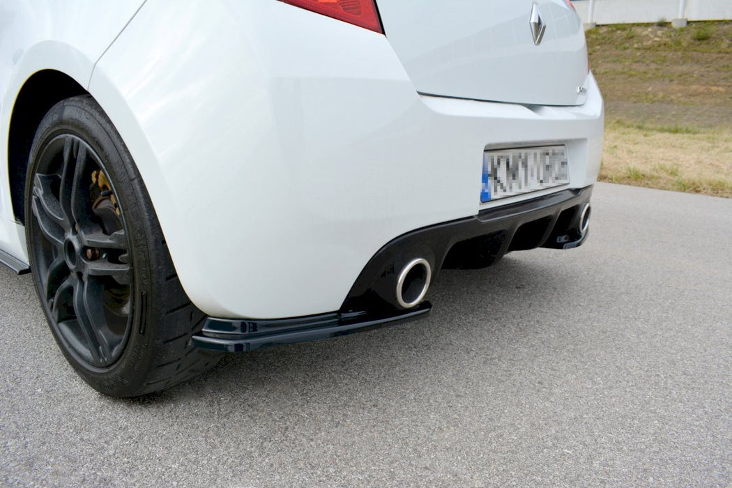 REAR SIDE SPLITTERS RENAULT CLIO MK3 RS FACELIFT (2009-2012)